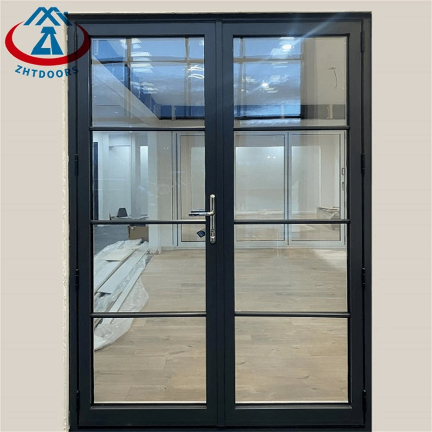 Black Internal Fire Door With Glass factory